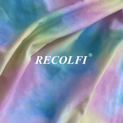 Anti Chlorine Recycled Polyester Women's Activewear Yoga Wear Bright Color